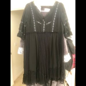 Free People 3/4 Sleeve Dress